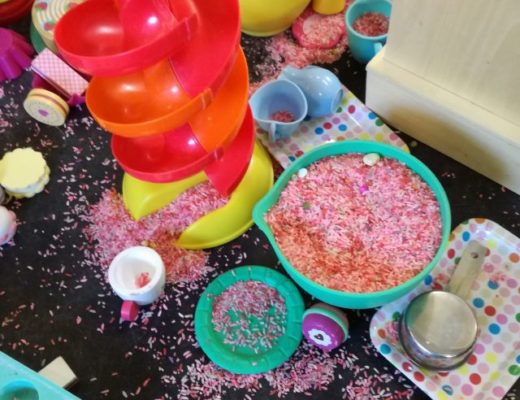Messy play activities
