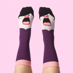 La Diva socks from ChattyFeet