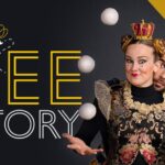 Banner for A Bee Story theatre show