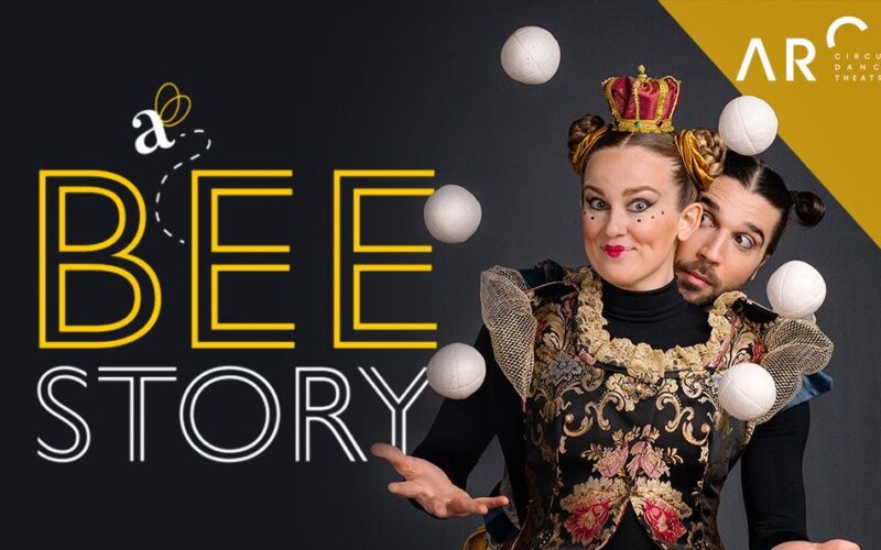Banner for A Bee Story theatre show