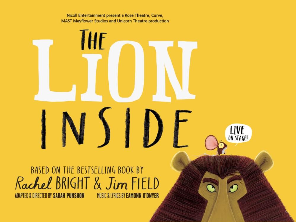 Promotional poster for The Lion Inside